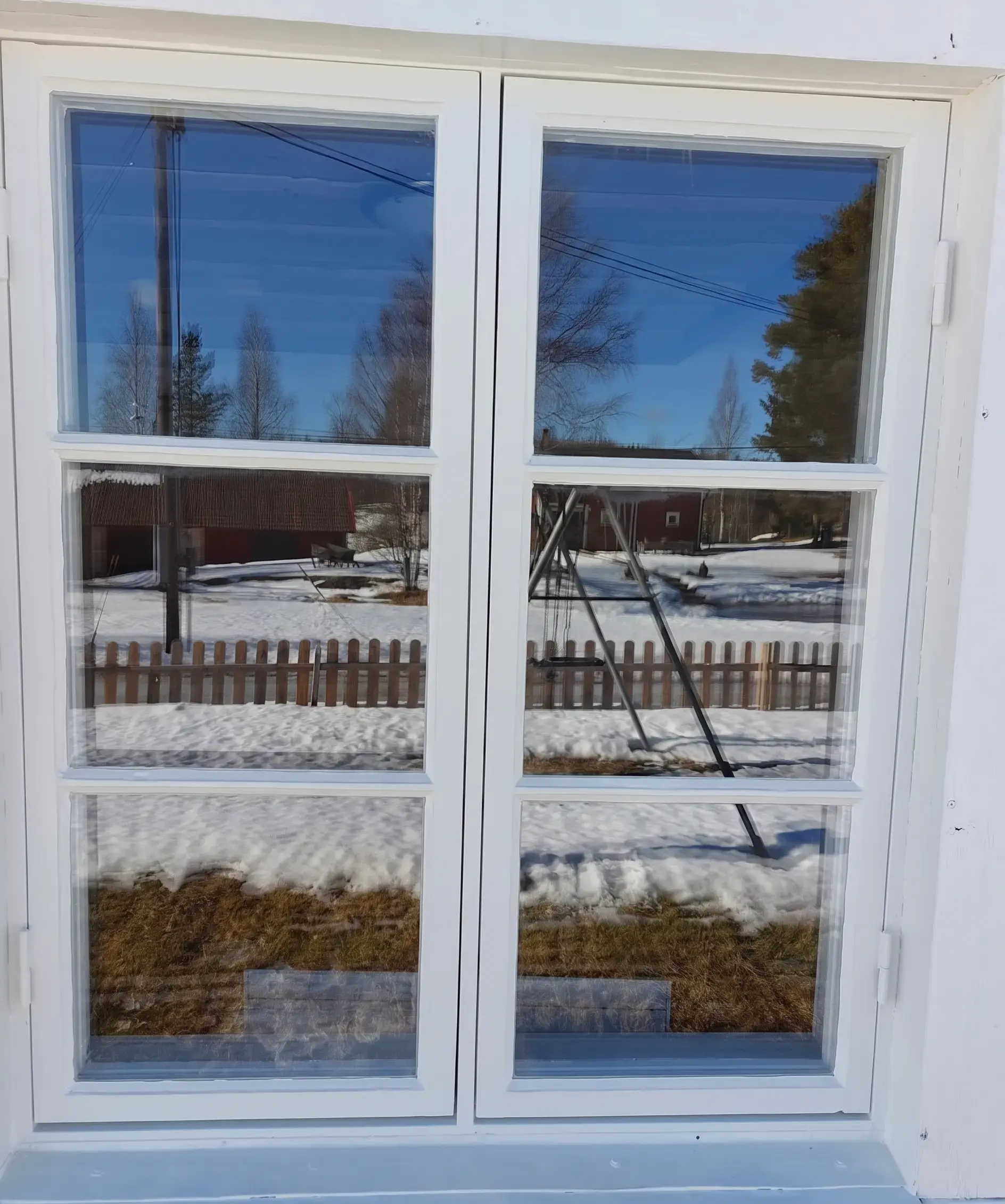 Fönsterhantverk i verkstad